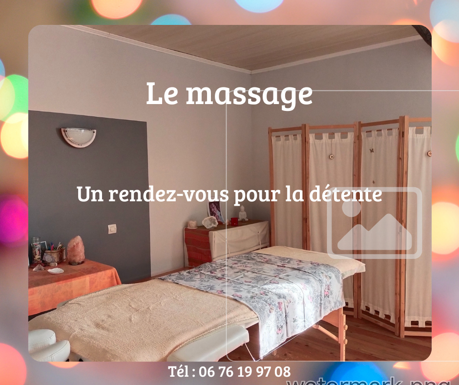 Massage doux et relaxant à Les...